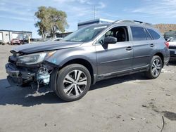 Subaru salvage cars for sale: 2018 Subaru Outback 2.5I Limited