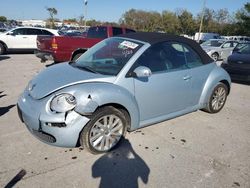 Volkswagen 412 salvage cars for sale: 2009 Volkswagen New Beetle S