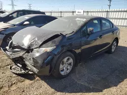 Honda Vehiculos salvage en venta: 2013 Honda Civic LX