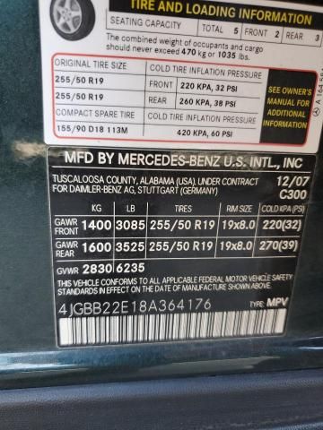 2008 Mercedes-Benz ML 320 CDI