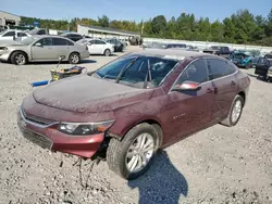 Chevrolet salvage cars for sale: 2016 Chevrolet Malibu LT