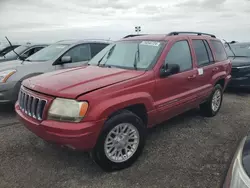 Jeep Vehiculos salvage en venta: 2002 Jeep Grand Cherokee Limited