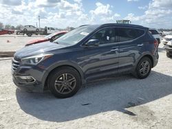 Salvage cars for sale at Arcadia, FL auction: 2017 Hyundai Santa FE Sport