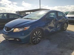 Carros salvage para piezas a la venta en subasta: 2014 Honda Civic EXL