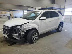 Chevrolet Equinox lt salvage cars for sale: 2016 Chevrolet Equinox LT