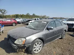 Salvage cars for sale at Des Moines, IA auction: 2005 Ford Five Hundred Limited