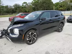 Salvage cars for sale at Fort Pierce, FL auction: 2023 Mitsubishi Outlander SE