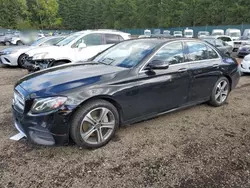 Salvage cars for sale at Graham, WA auction: 2017 Mercedes-Benz E 300 4matic