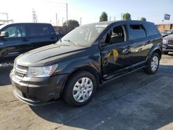 Salvage cars for sale at Wilmington, CA auction: 2015 Dodge Journey SE