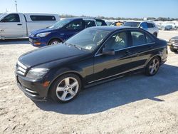 Salvage cars for sale at Arcadia, FL auction: 2011 Mercedes-Benz C 300 4matic