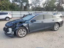 Salvage cars for sale at Hampton, VA auction: 2019 Chevrolet Malibu LT