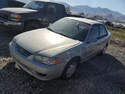 Toyota Vehiculos salvage en venta: 2002 Toyota Corolla CE