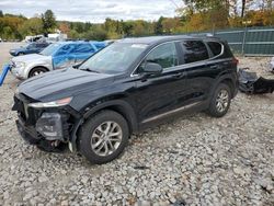 Salvage cars for sale at Candia, NH auction: 2019 Hyundai Santa FE SE