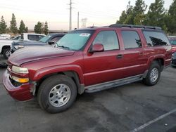 Salvage cars for sale at Rancho Cucamonga, CA auction: 2004 Chevrolet Suburban K1500