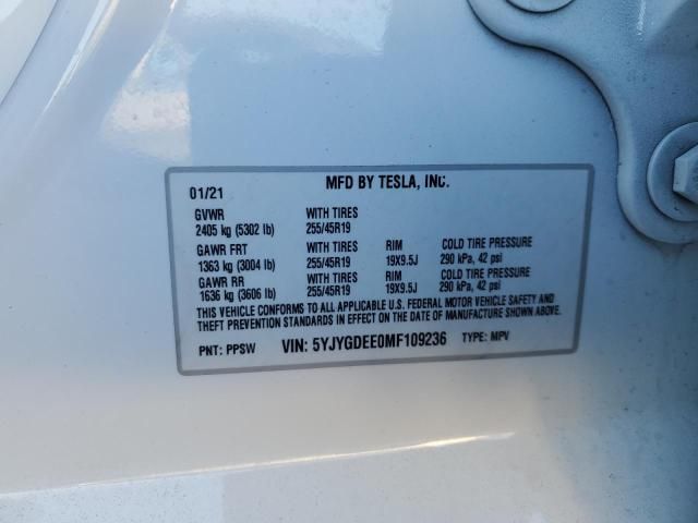 2021 Tesla Model Y