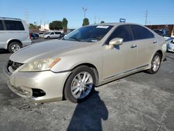 Salvage cars for sale at Wilmington, CA auction: 2010 Lexus ES 350