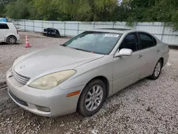 2004 Lexus ES 330 en venta en Knightdale, NC