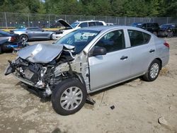 Salvage cars for sale at auction: 2015 Nissan Versa S