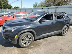 KIA Seltos salvage cars for sale: 2021 KIA Seltos S