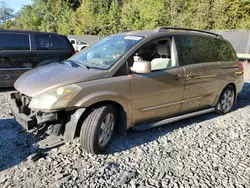 Nissan Quest s salvage cars for sale: 2004 Nissan Quest S