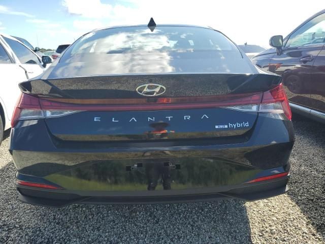 2023 Hyundai Elantra Blue