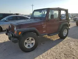 Jeep Vehiculos salvage en venta: 2001 Jeep Wrangler / TJ Sport