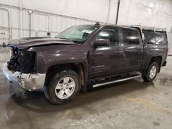 Salvage cars for sale at Avon, MN auction: 2016 Chevrolet Silverado K1500 LT