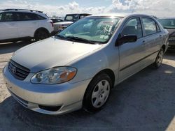 Toyota salvage cars for sale: 2003 Toyota Corolla CE