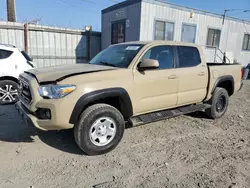 Salvage trucks for sale at Los Angeles, CA auction: 2017 Toyota Tacoma Double Cab