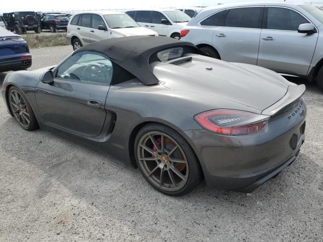 2016 Porsche Boxster Spyder