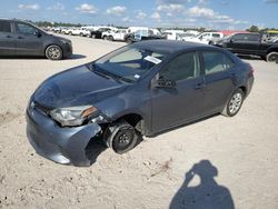 Salvage cars for sale from Copart Houston, TX: 2016 Toyota Corolla L