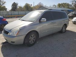 Salvage cars for sale at Wichita, KS auction: 2012 KIA Sedona LX