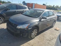 Salvage cars for sale at Bridgeton, MO auction: 2015 Nissan Sentra S