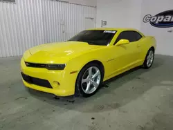 Salvage cars for sale at Tulsa, OK auction: 2015 Chevrolet Camaro LT