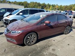 Honda Civic ex salvage cars for sale: 2015 Honda Civic EX