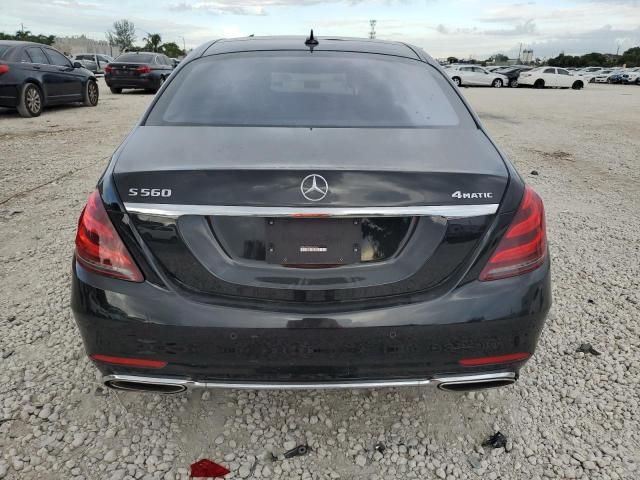 2019 Mercedes-Benz S 560 4matic