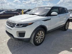 Salvage cars for sale at Arcadia, FL auction: 2016 Land Rover Range Rover Evoque SE