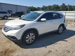 Salvage cars for sale at Grenada, MS auction: 2014 Honda CR-V EXL