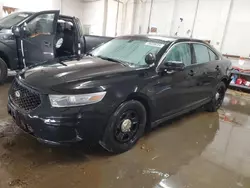 Salvage cars for sale at Madisonville, TN auction: 2014 Ford Taurus Police Interceptor