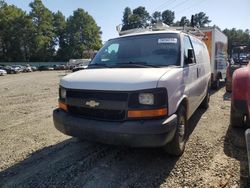 Salvage trucks for sale at Shreveport, LA auction: 2013 Chevrolet Express G2500