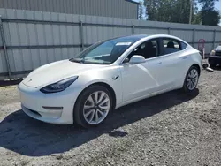 Salvage cars for sale at Gastonia, NC auction: 2018 Tesla Model 3