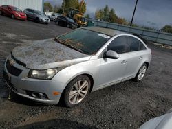 Chevrolet salvage cars for sale: 2013 Chevrolet Cruze LTZ