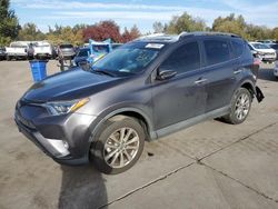 Toyota rav4 Limited salvage cars for sale: 2017 Toyota Rav4 Limited