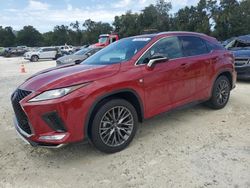 Carros salvage para piezas a la venta en subasta: 2022 Lexus RX 350 F Sport