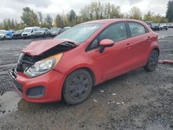 KIA salvage cars for sale: 2013 KIA Rio LX