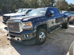 Salvage cars for sale at Augusta, GA auction: 2016 GMC Sierra K3500 Denali