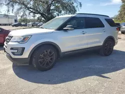 2017 Ford Explorer XLT en venta en Riverview, FL