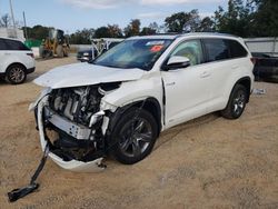 Salvage cars for sale at Theodore, AL auction: 2019 Toyota Highlander Hybrid Limited