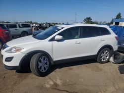 Salvage cars for sale at Woodhaven, MI auction: 2012 Mazda CX-9