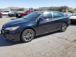 Salvage cars for sale at Las Vegas, NV auction: 2015 Toyota Camry LE